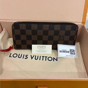 Louis Vuitton Red Interior Wallet